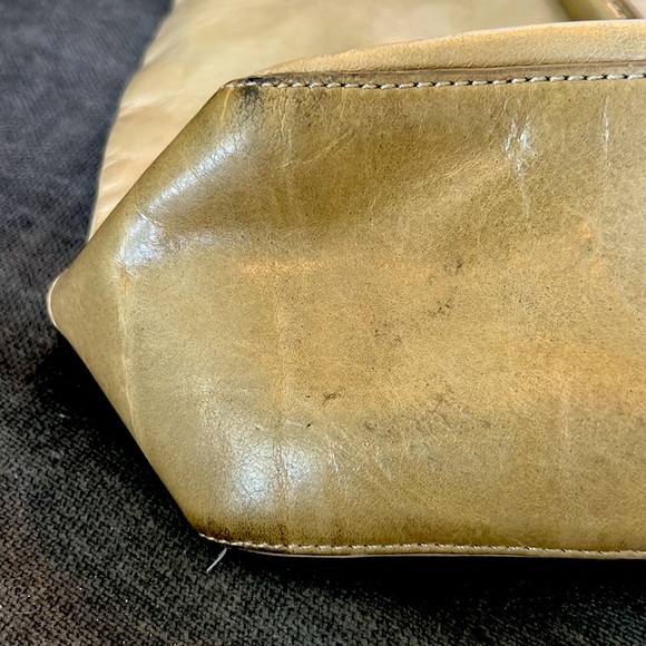 Vintage Tory Burch Leather Tote Bag - Picture 4 of 16